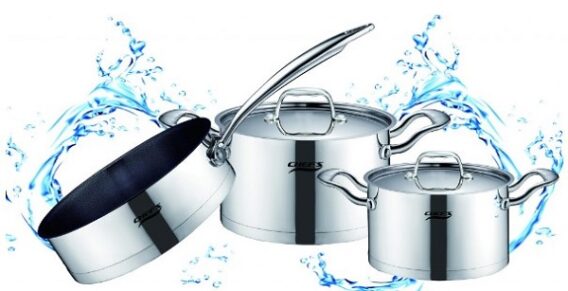 Những lưu ý khi lựa chọn nồi chảo cho bếp từ 5 Bộ nồi 3 món EH-CW3430
