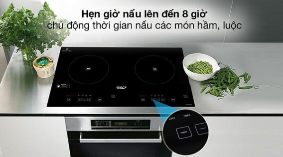 Tìm hiểu tính năng hẹn giờ trên bếp từ Chefs 1 Tìm hiểu tính năng hẹn giờ trên bếp từ Chefs